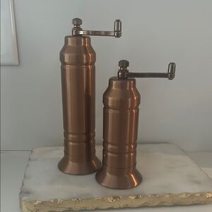 Hearth & Hand Copper Salt and Pepper Grinders